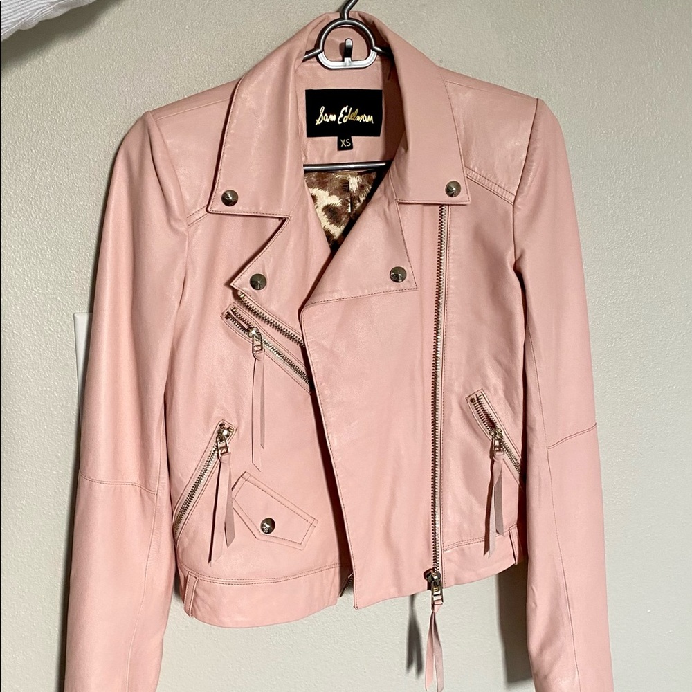 Sam Edelman genuine leather jacket